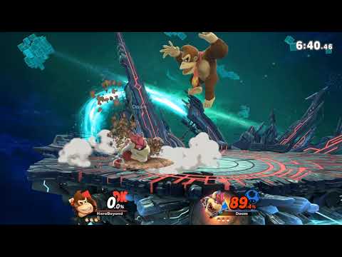 Smash Ultimate Night: Hero Beyond(Donkey Kong) vs. Doom Whispers(Bowser)