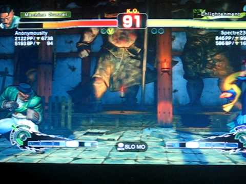 Super Street Fighter 4: Anonymosity (Dudley) vs Spectre2300 (Rose)