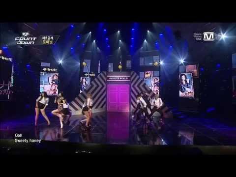 [140320] 4Minute - I'll Teach You+Come In (Comeback Stage)