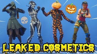 *NEW* Leaked Fortnite Skins & Emotes..!! *SPOOKY* (Female Skull Trooper)