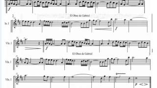 Gabriel&#39;s Oboe (The Mission) Violin sheet music