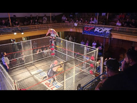 Flashback - @TopRopePro  SummerShowdown 2024 PPH V PPG Steel cage main event (full highlight) 