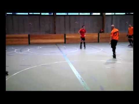 ROLLERSOCCER Graciano in action