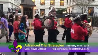 TexasBarCLE Second Line Trial Strategies - New Orleans