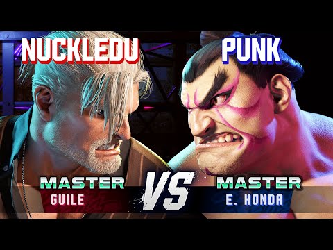 SF6 ▰ NUCKLEDU (Guile) vs PUNK (E.Honda) ▰ High Level Gameplay