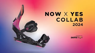 Now Yes. Collab Snowboard Bindings 2024 | evo Now Yes. Collab Snowboard Bindings 2024 | evo