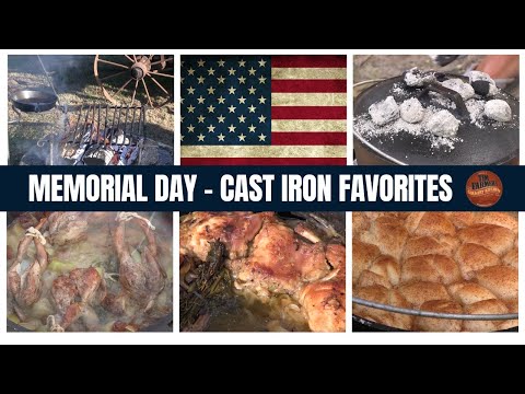 Cast Iron Favorites - Quail, Beer-Braised Rabbit, Fried Cabbage & Monkey Bread (#760)