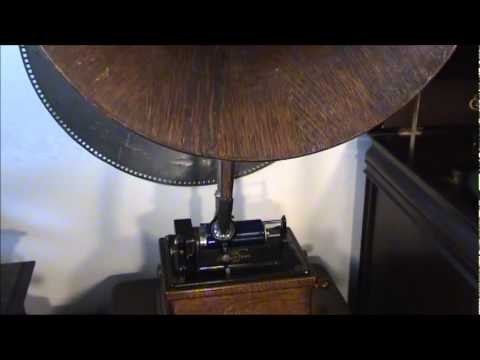 "BALLYMOONEY & BIDDY MCGEE" Unusual 1916 Edison Blue Amberol Phonograph Cylinder Billy Murray