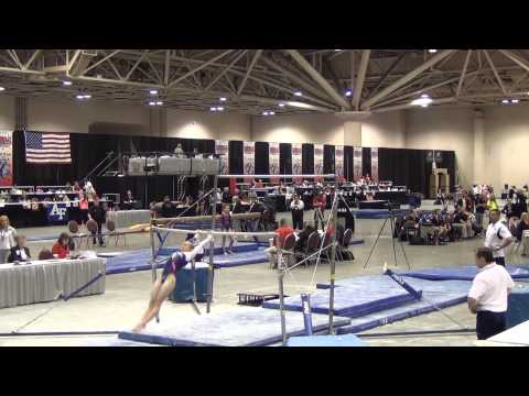 Alma Kuc Level 10 Nationals 2013 Bars
