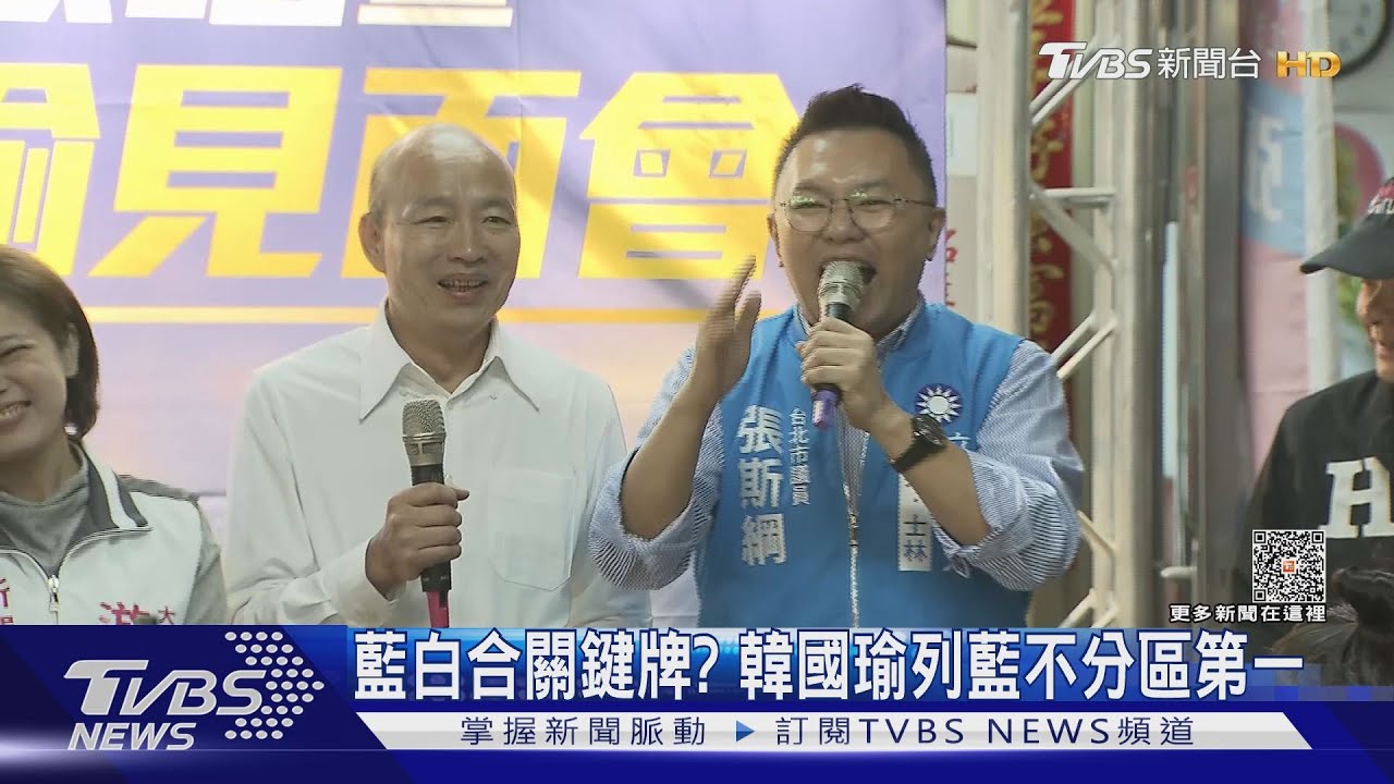 藍白合關鍵牌？韓國瑜列藍不分區第一