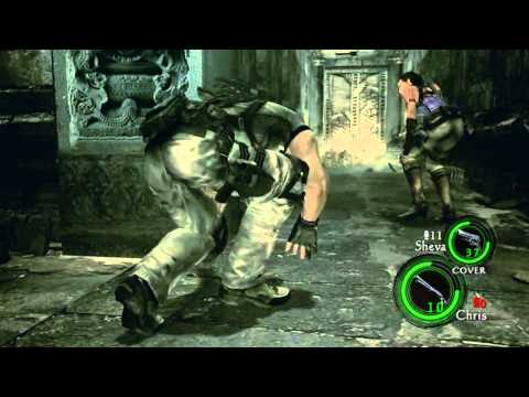 Resident evil 5 walkthrough part-27 { Fireballs of DOOM }