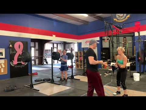 CrossFit Quarterfinals 2022 master women 55-59 WOD #4