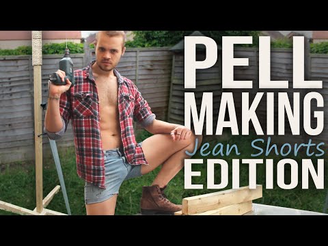 Making My Own Training Pell (Jean shorts Edition)
