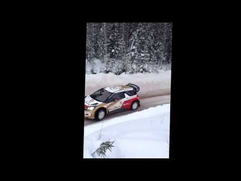Kris Meeke - Citroën DS3 WRC - RallySweden 2014 test
