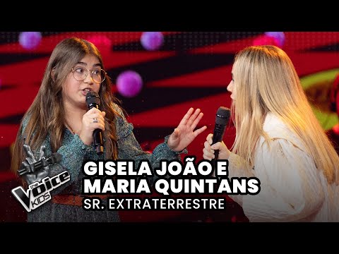 Gisela João e Maria Quintans - "Sr. Extraterrestre" | Provas Cegas | The Voice Kids Portugal 2025