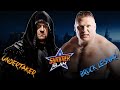 WWE SummerSlam 2015 - The Undertaker vs Brock ...