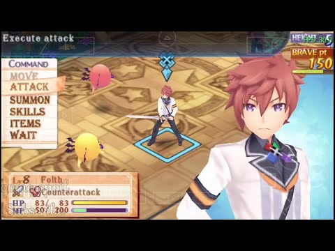 Summon Night 5 PPSSPP iOS Android Gameplay