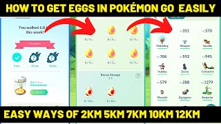 How to Get Eggs in Pokemon go | 2km 5km 7km 10km 12km eggs pokemon go | Pokemon go Gameplay