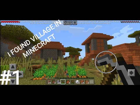 Gullu gamers  - I found village in minecraft. Minecraft brand new survival series.#gaming#gameplay#gamer#mojang#1k