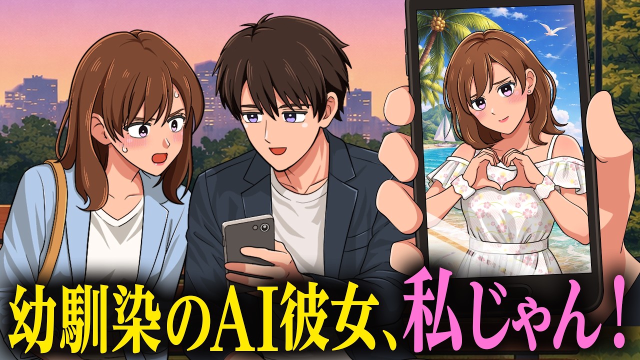 幼なじみの彼女、AIの”わたし”だった【アニメ】【コント】