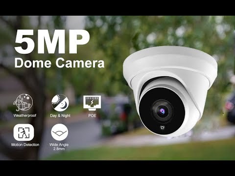 Anpveez 5 Megapixel PoE Dome Security IP Camera - Review