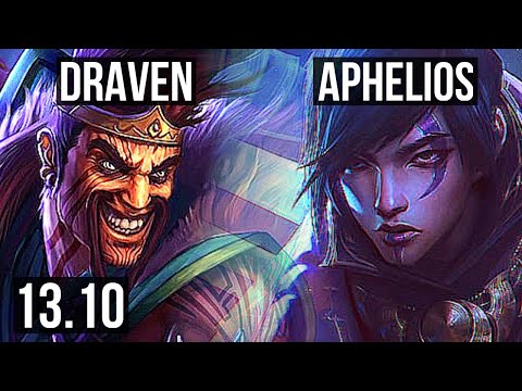 DRAVEN & Senna vs APHELIOS & Karma (ADC) | 7/0/6, 75% winrate, Godlike | KR Master | 13.10