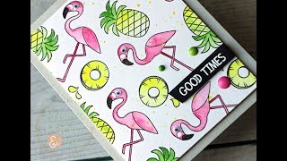 SSS Summertime Animals Take 4 | Gansai Tambi Watercolors