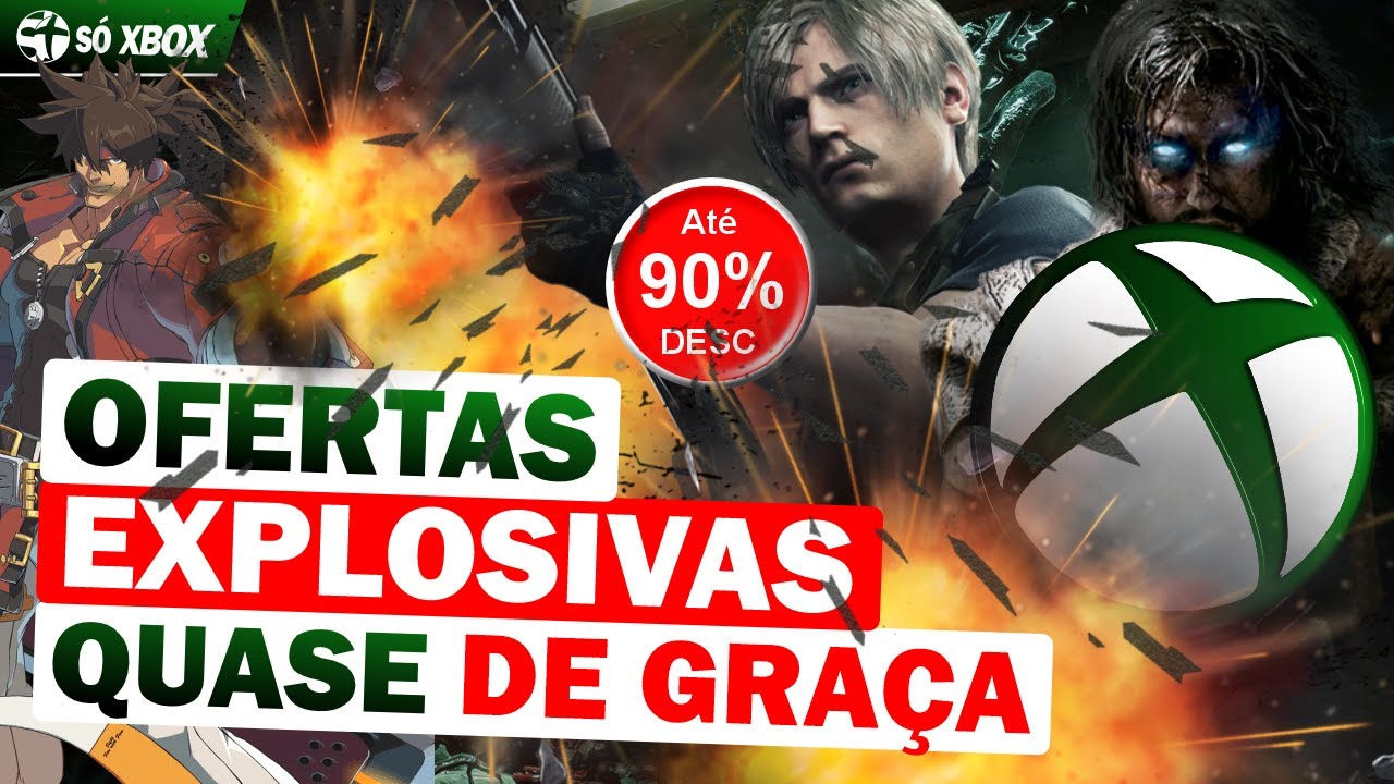 ÚLTIMA CHANCE! NÃO PERCA essas OFERTAS IMPERDÍVEIS no XBOX AGORA MESMO!