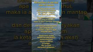 Download lagu ANTARA SIPANDAI & SIBODOH🔴 NASEHAT IMAM SYAFI'I mp3