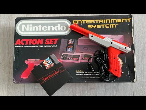 Nintendo Nes 8 bit entertainment system Unboxing in 2026