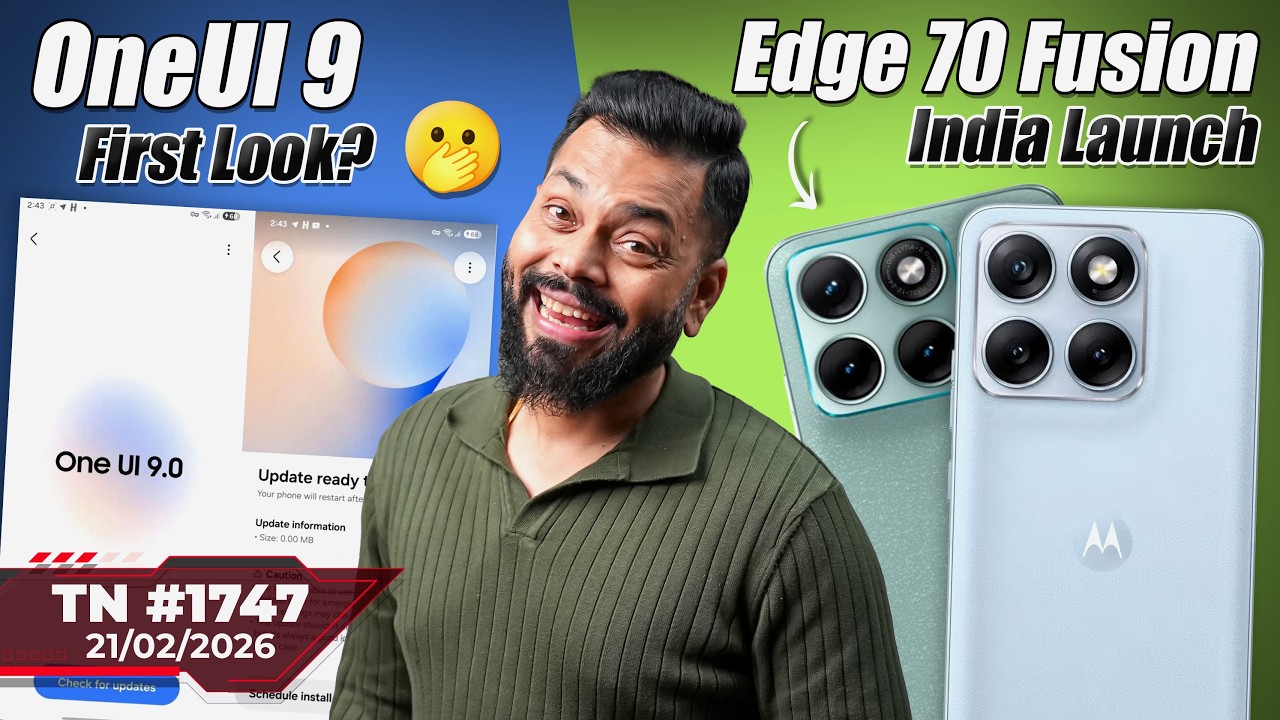 Moto Edge 70 Fusion India Launch, Apple AI Tech, OneUI 9 First Look?,Pixel 10a 🥲,Meta Watch-#TTN1747