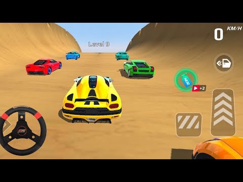 Super Crazy Mega Ramp Gta Car Racing | Gt Car Stunt Game | Android GamePlay |