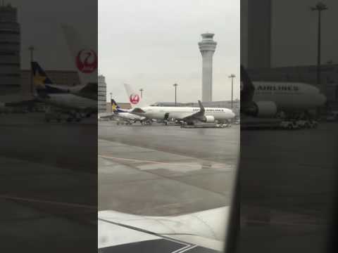 機械情報工学科 JAL172便B738羽田空港着陸2015年3月4日