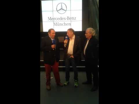 Interview mit Jochen Mass, 10.01.2015 in Mercedes-Benz Center München