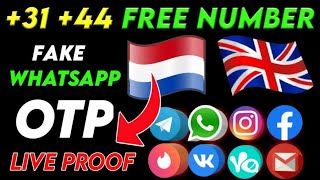 Get +31 Netherland +44 UK Number For Whatsapp || Free Virtual Number 2021 || 5sim | Technical Lahore