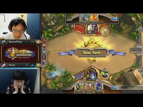 SamuelTsao vs Flurry - Hearthstone Grandmasters Asia-Pacific S2 2019 - Week 5