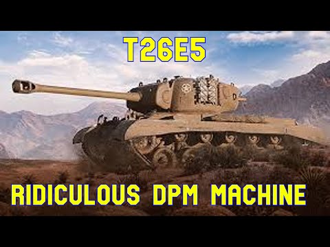 T26E5 Ridiculous DPM Machine ll World of Tanks Console Modern Armour   Wot Console