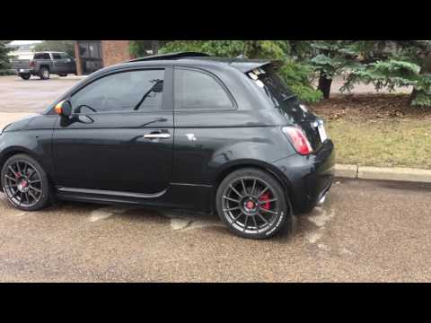 Fiat 500 abarth catless start and takeoff