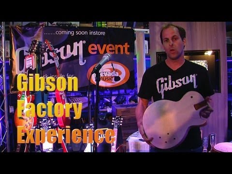 Gibson Factory Experience Tour 2013 Live at Nevada Music UK