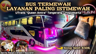 Download lagu Termewah Dengan Layanan 2 Pramugari🔥‼️[Trip UTrans “Queen Amira” Poris - Jogja] Pantas Selalu Rame😱 mp3