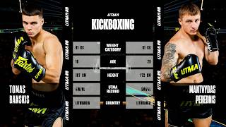 TOMAS BANSKIS vs MANTVYDAS PEREDNIS | FULL FIGHT | UTMA 19