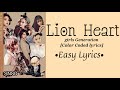 Lion Heart Girls Generation Easy Lyrics