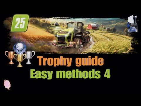 Farming Simulator 25 Trophy / Achievement Guide Easy Methods 4 | Super Easy Cotton Trophy