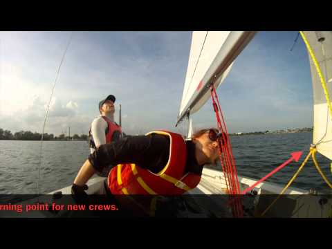 Albacore Crew Training with Mooredale Sailing Club
