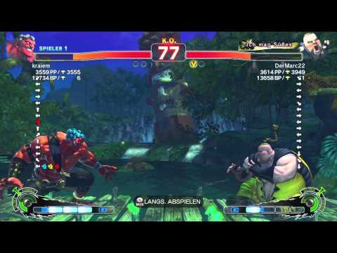 kraiem ( Hakan ) Vs DerMarc22 ( Rufus ) Arcade Edition 2012