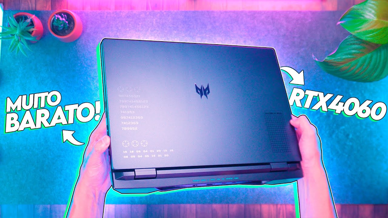 A Acer lançou +1 HELIOS NEO 16, mas agora com a RTX 4060 no precinho!