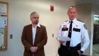 Press Conference on Death of Rochester Police Officer Mitchell Jenson