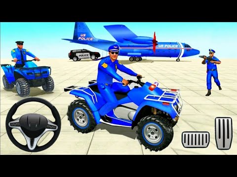 ☑️ US Police ATV Quad Bike Driving Simulator ☑️ Emergency Car Driving Games ☑️ Android gameplay