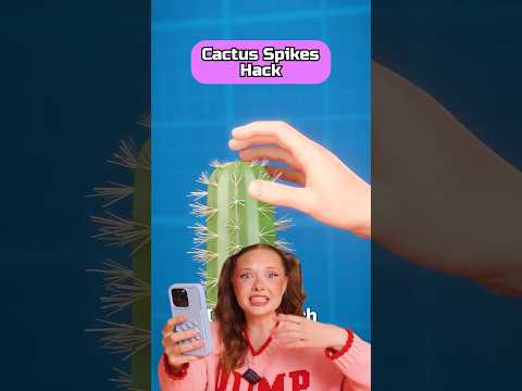 Don’t try this at home 😂🌵 (I did a ton more in the full video LIVE NOW!)