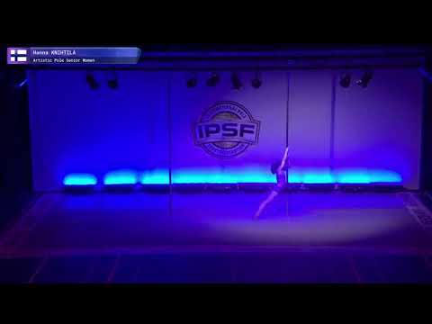 Artistic Women Hanna Knihtilä of Finland - Finals 9th 2017 World Artistic Pole Championships